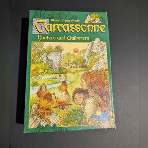 Carcassonne Hunters And Gatherers Board Game Complete